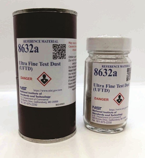 RM 8632a - 超細試驗粉塵(UFTD)
