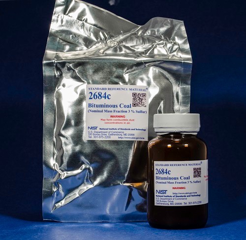SRM 2684c - 煙煤(標(biāo)稱質(zhì)量分?jǐn)?shù)3%硫)