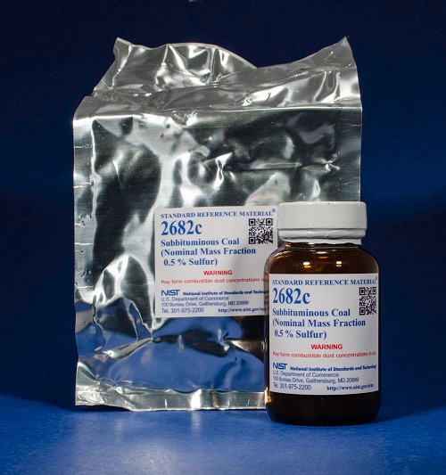 SRM 2682c - 亞煙煤(標稱質(zhì)量分數(shù)0.5%硫)
