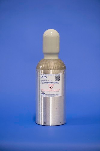 SRM 2619a - 氮中二氧化碳(公稱量-物質(zhì)分?jǐn)?shù)0.5%mol/mol)