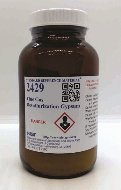 SRM 2429 - 煙氣脫硫石膏標準品