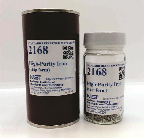  SRM 2168 - 高純鐵(晶片形式)