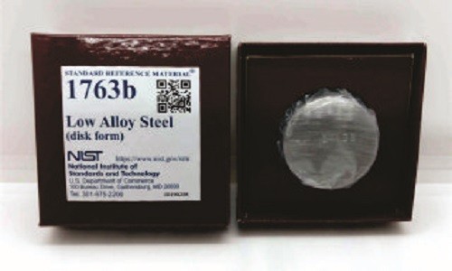 SRM 1763b - 低合金鋼(圓盤形)標準品