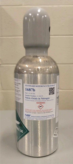 SRM 1687b - 氮?dú)庵械囊谎趸?公稱量-物質(zhì)分?jǐn)?shù)1000毫微升/摩爾)標(biāo)準(zhǔn)品