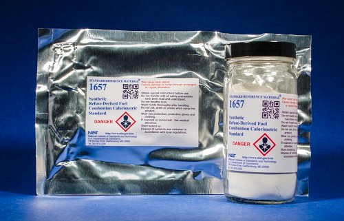 SRM 1657 - 合成垃圾燃料燃燒熱計量標準
