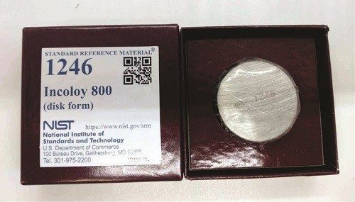  SRM 1246 - 鉻鎳鐵合金 800標(biāo)準(zhǔn)品