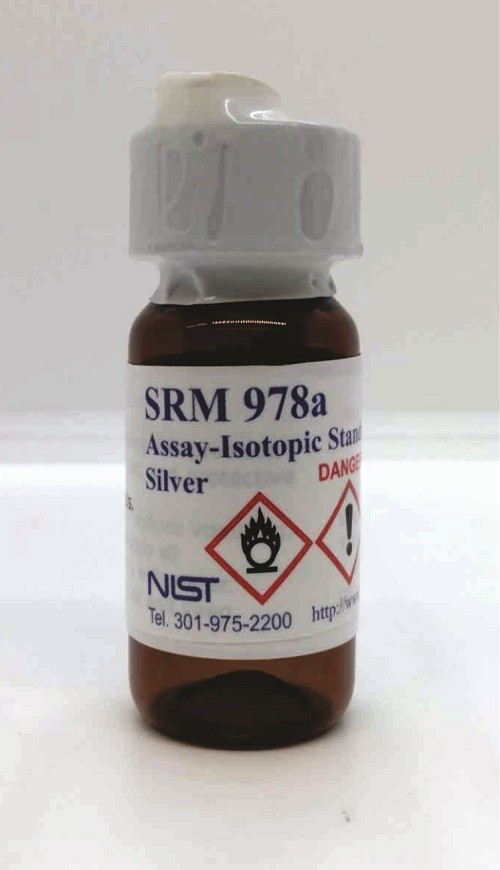 SRM 978a - 銀同位素標(biāo)準(zhǔn) 標(biāo)準(zhǔn)品