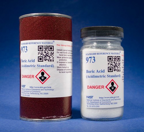 SRM 973 - 硼酸 標(biāo)準(zhǔn)品