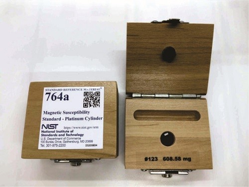 SRM 764a - 磁化率標準-鉑圓柱標準品