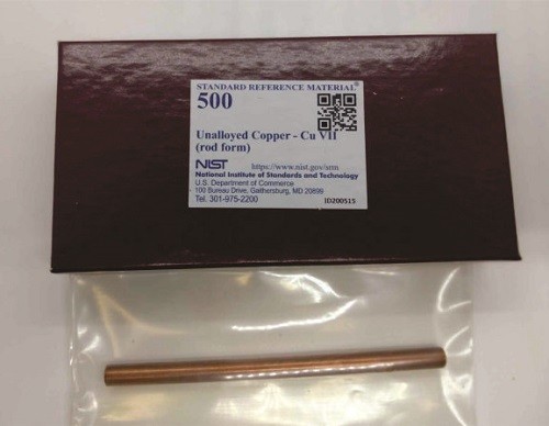 SRM 500 - 非合金銅-銅VII標準品