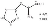 CLM-2264 L-組氨酸:鹽酸:水(<5%D)(13C6,97-99%)
